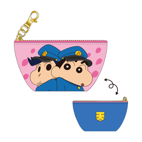 クレヨンしんちゃん 三角ミニポーチ しんちゃん＆風間くん | クレヨン